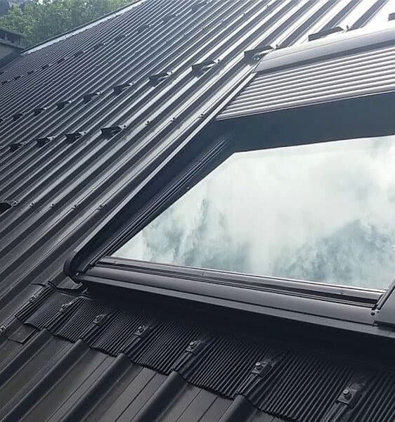 Velux sur bac acier