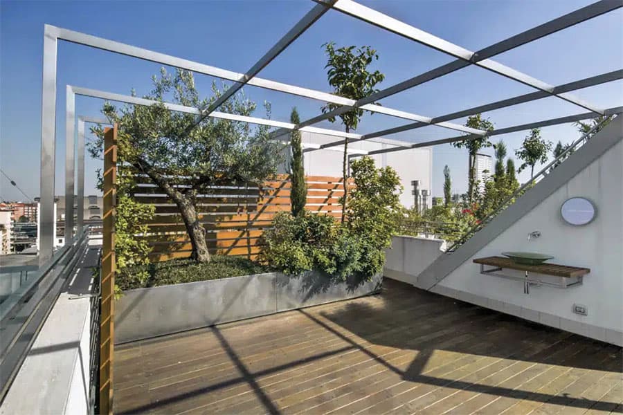 Toiture terrasse accessible